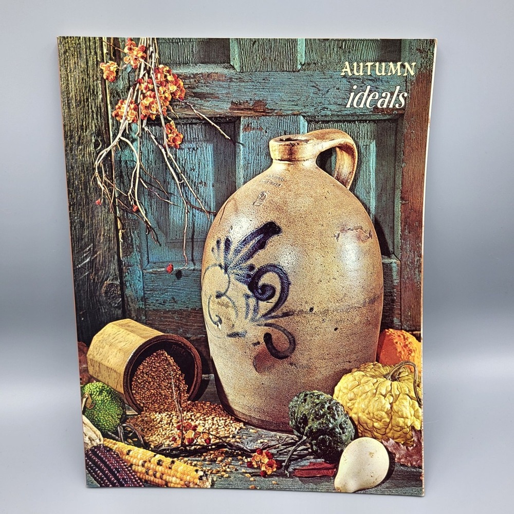 Vtg Autumn Ideals Magazine 1972 Edition Seasonal Poetry & Illustrations Vol. 29